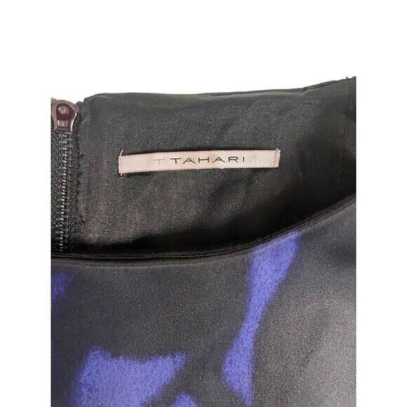 T Tahari Cali Violet Belle Purple Sheath Dress Size 16 - Picture 5 of 5